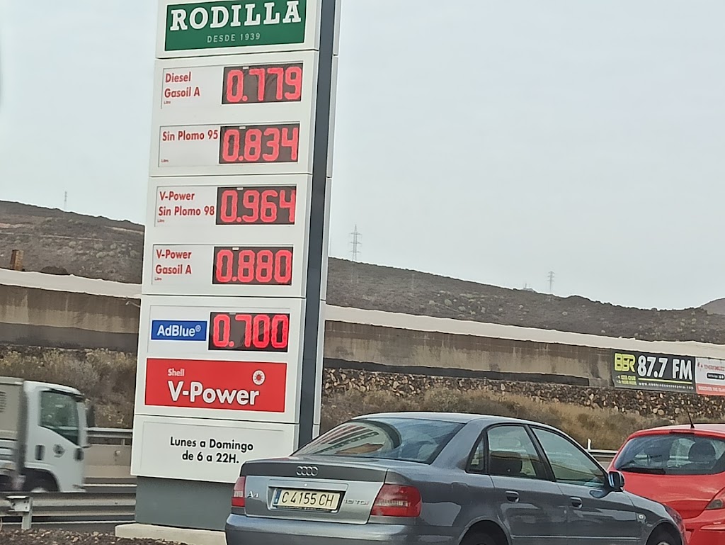 E.S. Shell Arona — Estacion de servicio