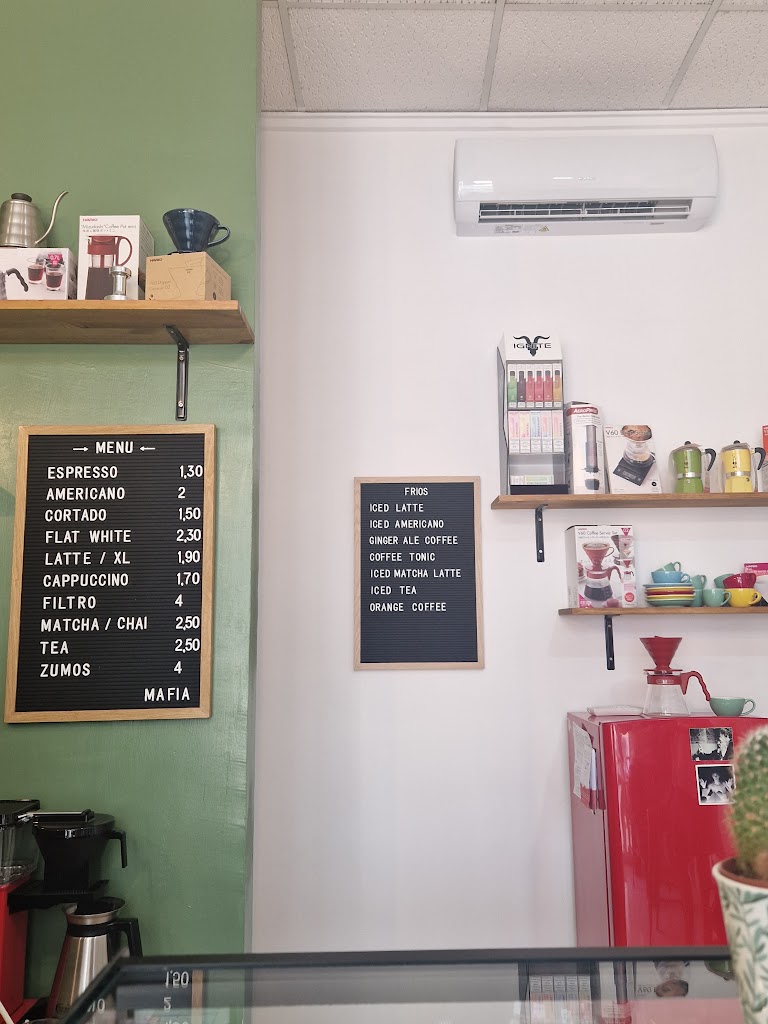 Mafia Cafe — Carta