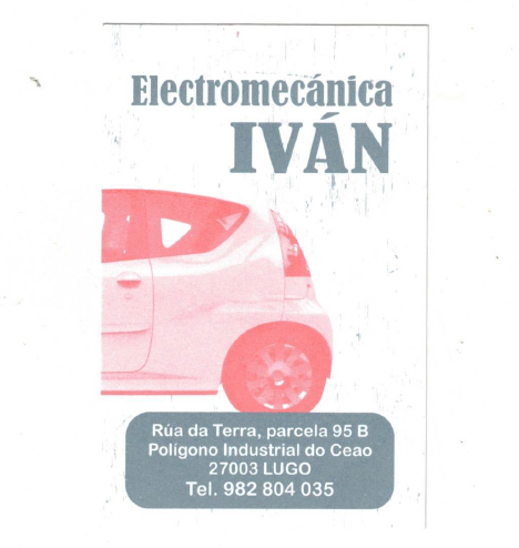 Taller Electromecanica Ivan / Taller mecanico en Lugo — Del propietario
