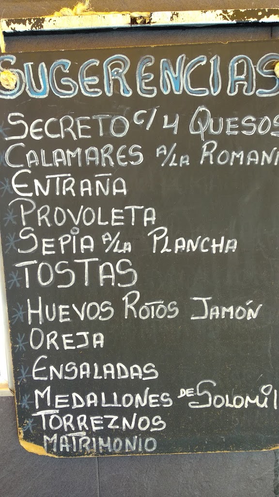 La Paradina — Carta