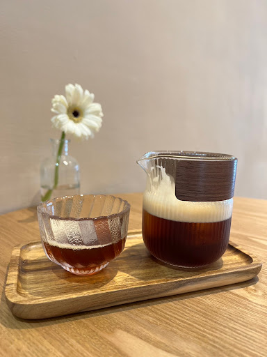 AU CAFÉ-鷗咖啡林口店|手沖咖啡|肉桂捲|布朗尼|甜點|林口咖啡廳推薦 的照片