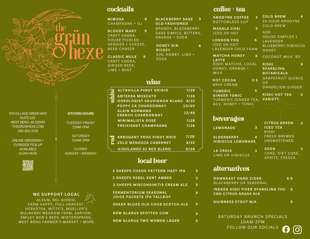  The Grün Hexe Kitchen + Catering