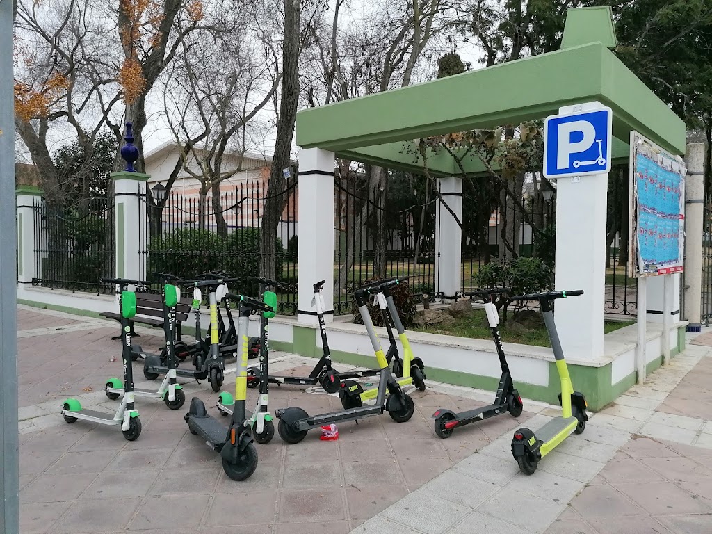 Punto alquiler y parking patinete electrico