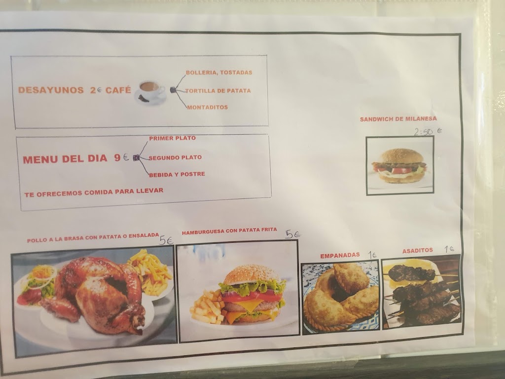 La Alacena Cafe Bar — Carta