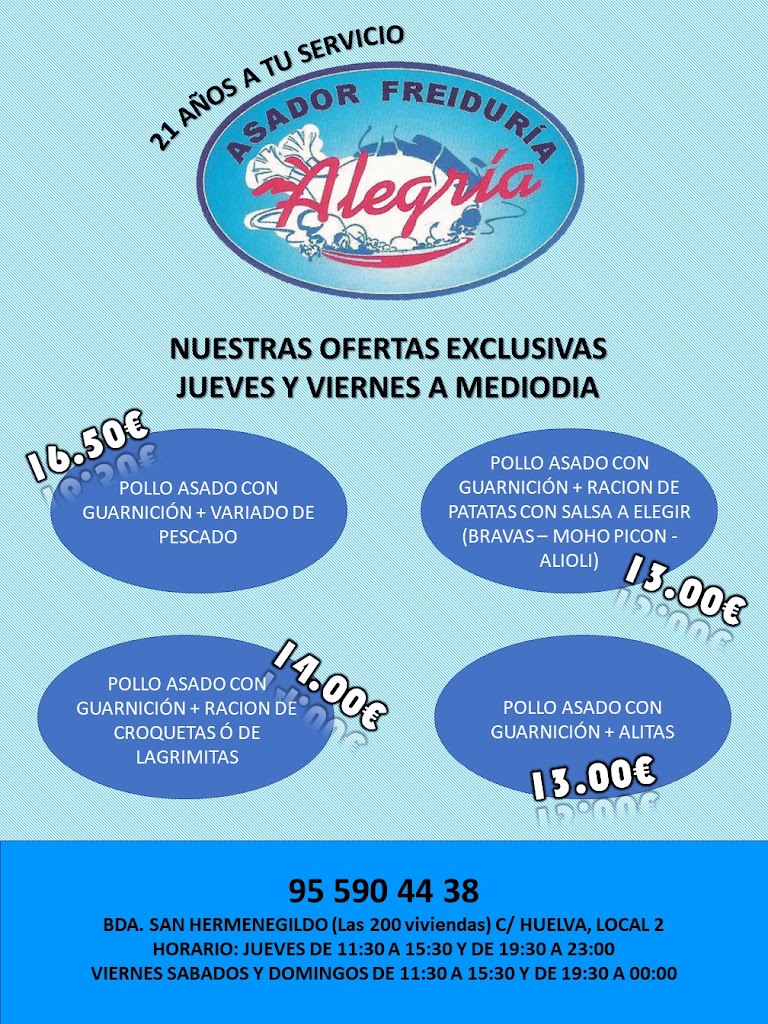 Freiduria Alegria — Del propietario