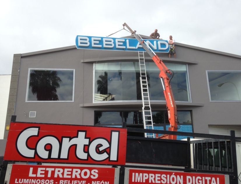 CARTEL CANARIAS - Fabrica de letreros