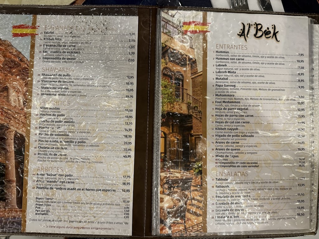 Al Bek — Carta