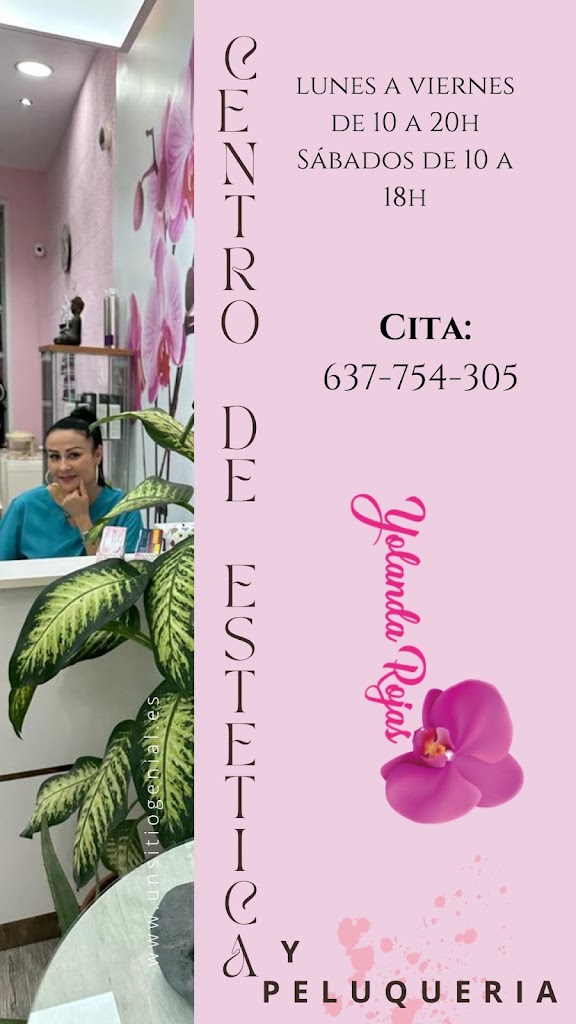 Centro de Estetica y Peluqueria Yolanda Rojas — Carta