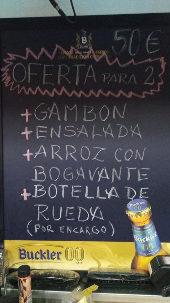 Bar Cafeteria Francia — Carta