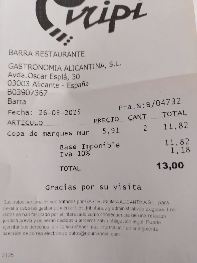 Restaurante Piripi — Mas recientes