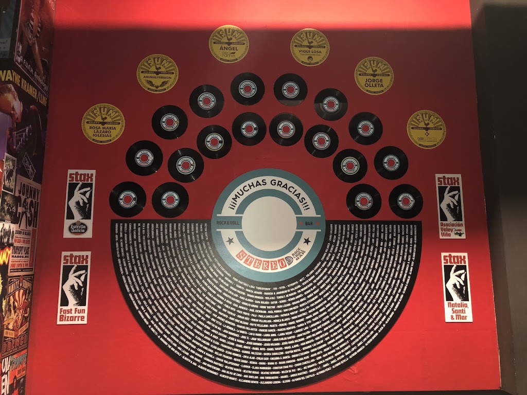 Stereo Rock & Roll Bar — Carta