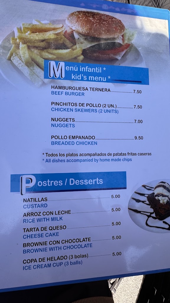 Cerveceria Arroyo — Carta