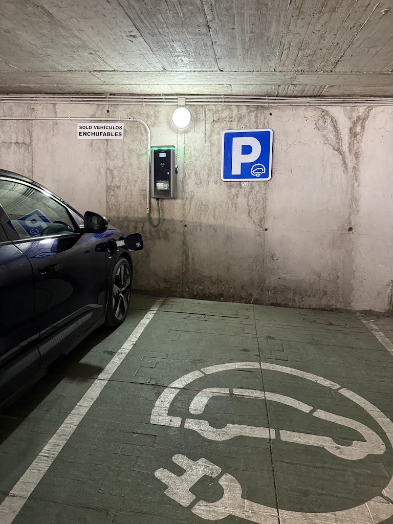 Punto de carga de vehiculos electricos