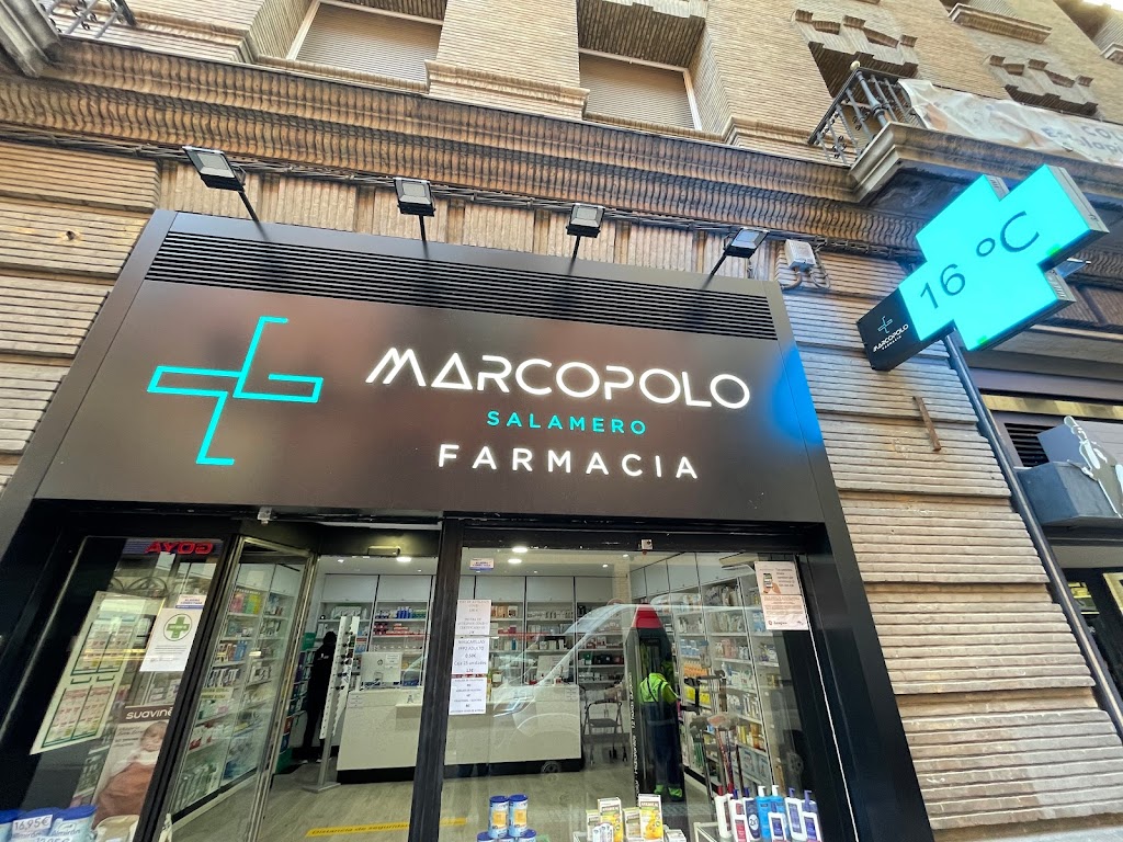 Farmacia Faci Lerida. Marcopolo Salamero