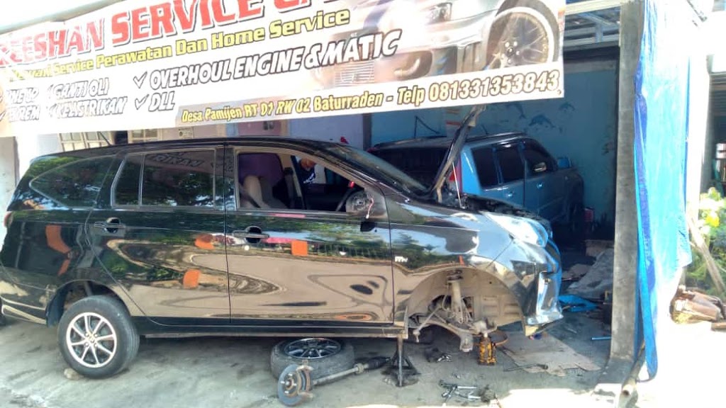 Bengkel mobil "Zeeshan Service Car"