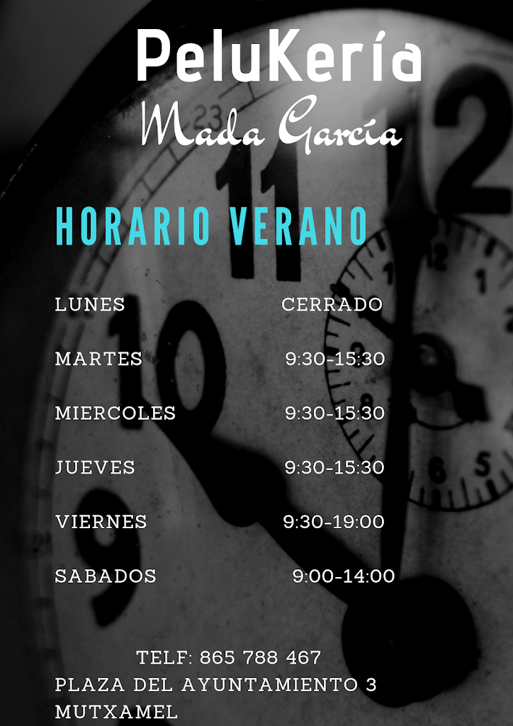 Mada Garcia PeluKeria — Carta