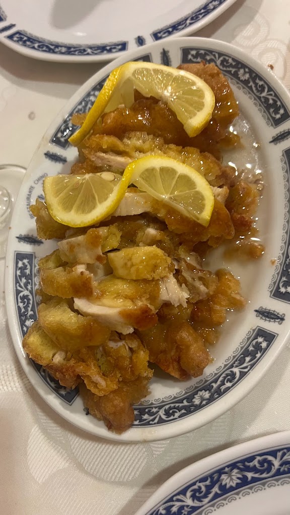 Restaurante Chino Guang Dong City (Fuenlabrada) — Pollo al limon