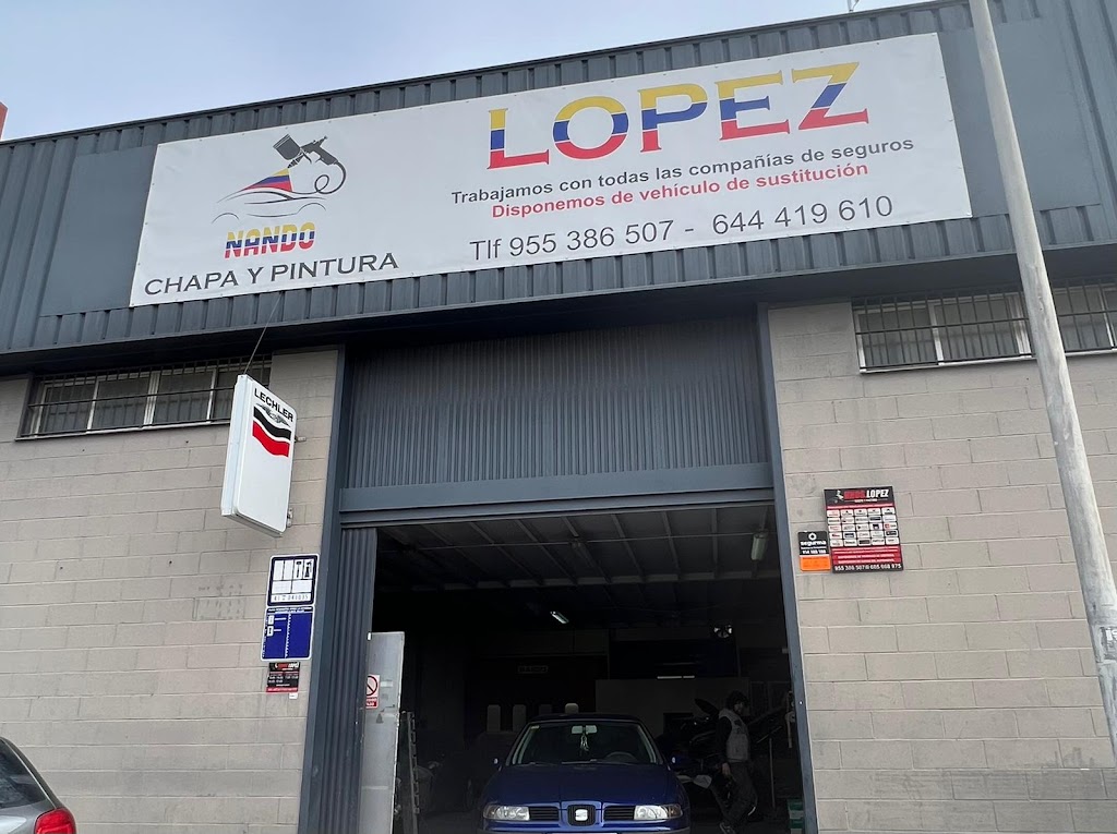 CHAPA Y PINTURA NANDO LM UTRERA — Exterior