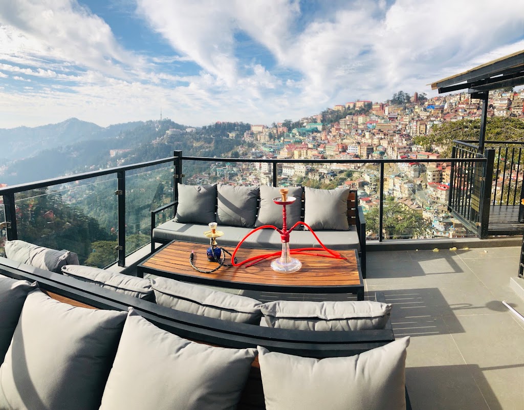 Skybar Shimla Cocktails Shisha Best Herbal Hookah Rooftop Lounge In Shimla