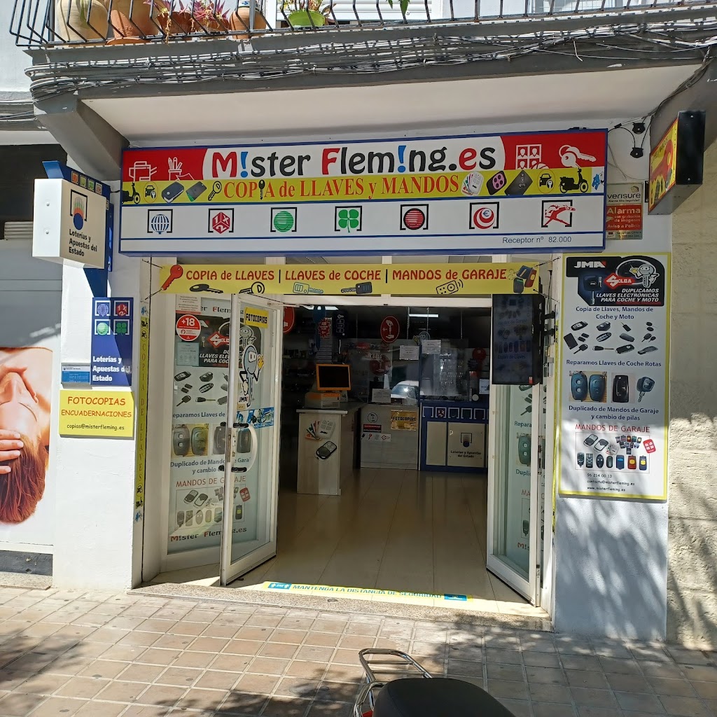 Copia llaves de coche Valencia Mister Fleming.es