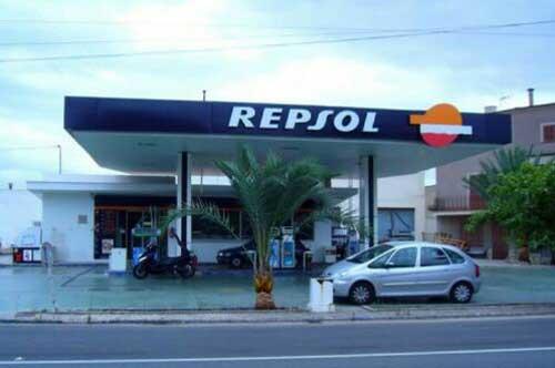 gasolinera Fontanet ctra. porreres — Exterior