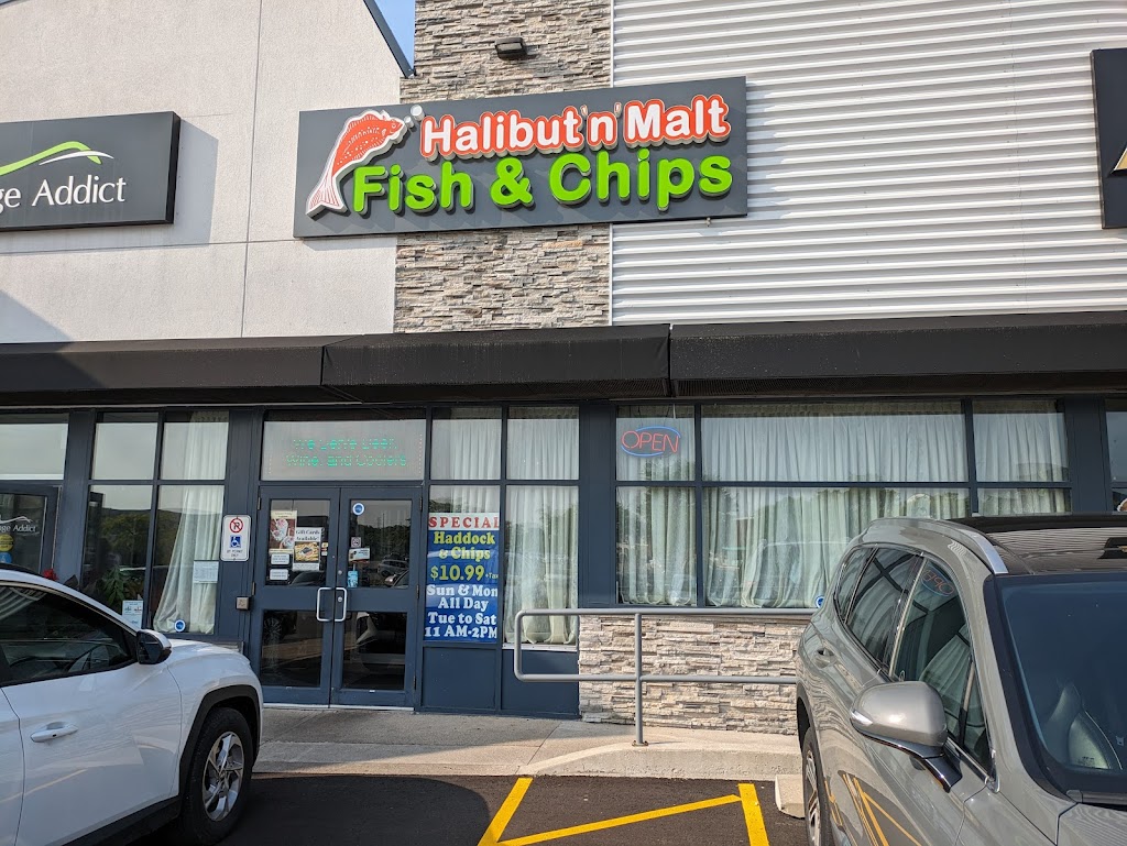 Halibut 'N' Malt Fish & Chips