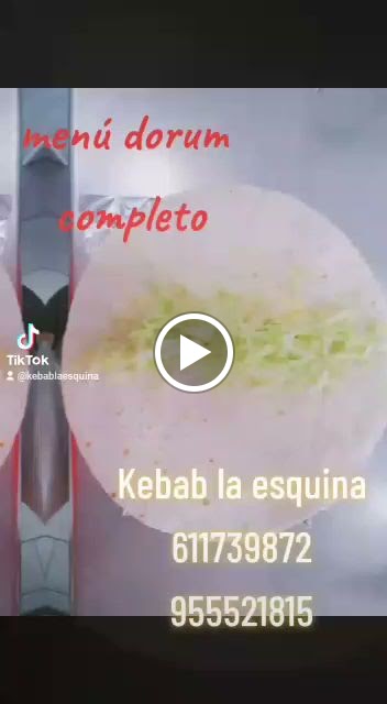 Doner kebab la algaba la esquina — Videos