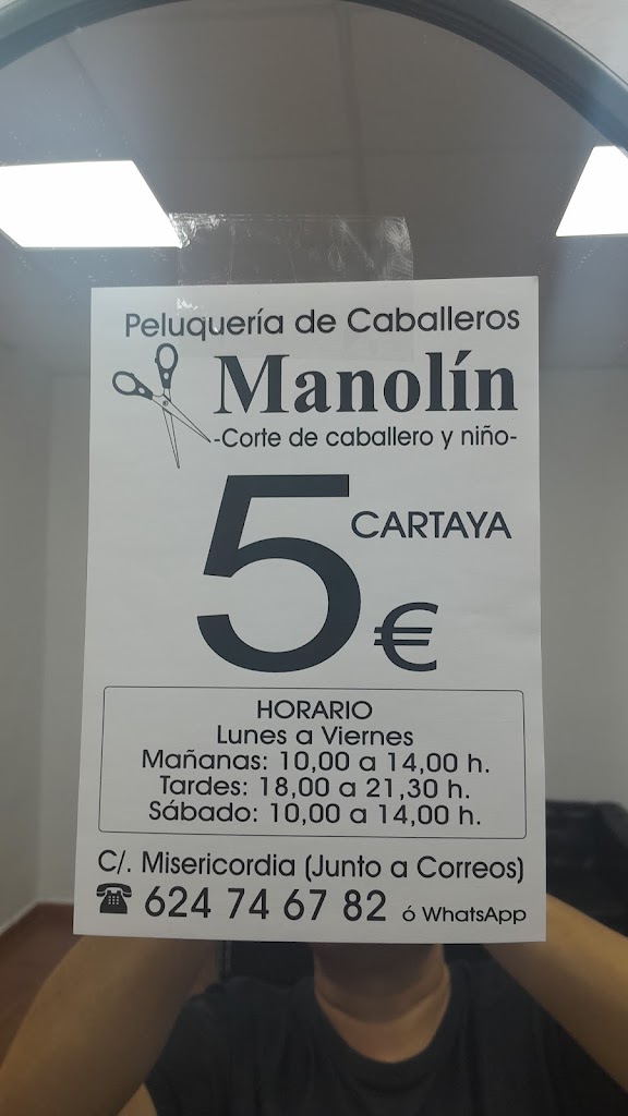 PELUQUERIA MANOLIN CARTAYA