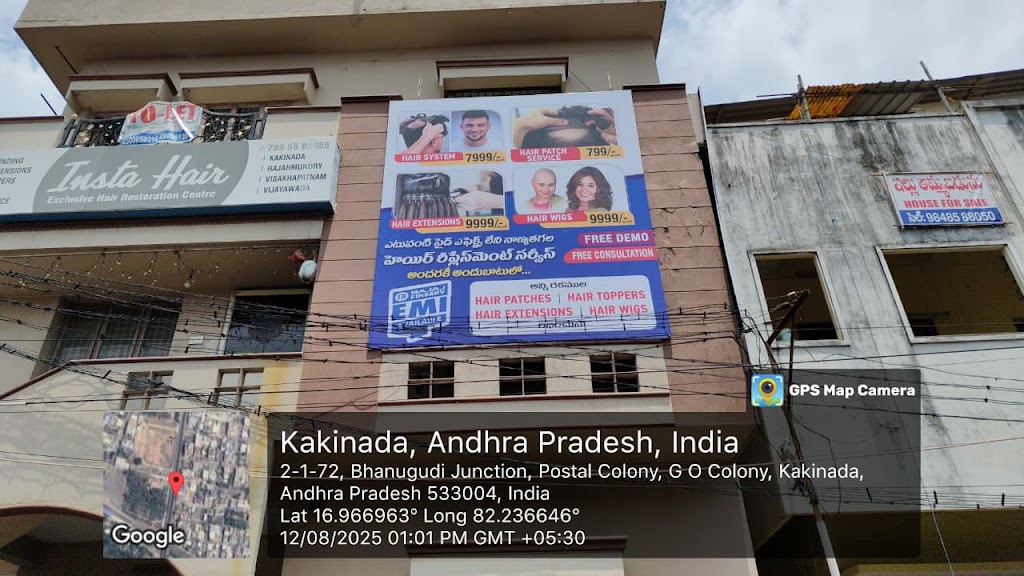 INSTA HAIR | Hair Bonding | Hair Extensions | Hair wigs | Hair Replacement center | Hair Toppers | Hair wigs