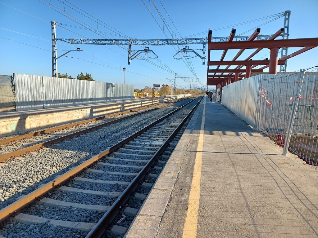 Media construccion estacion Tavernes de la Valldigna