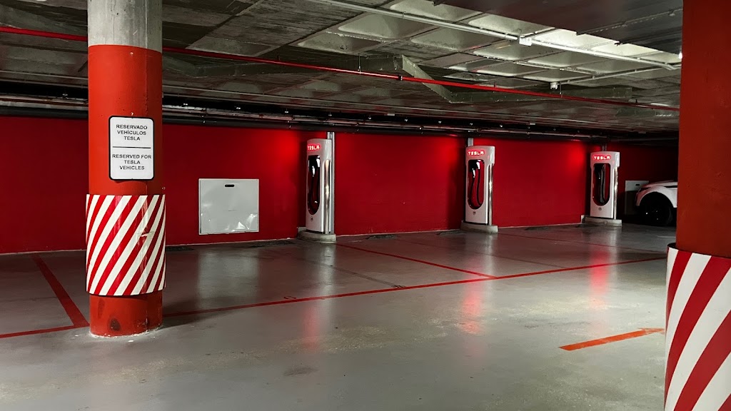 Tesla Supercharger — Interior