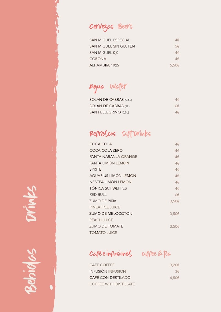 The Japo Restaurant — Carta