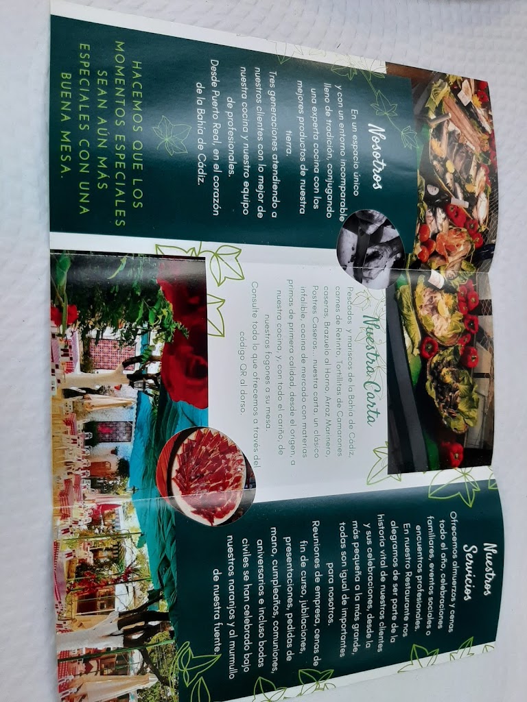 Restaurante Jardin de Canalejas — Carta
