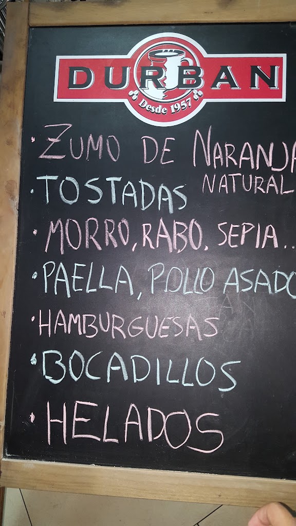 Bar Cerveceria Parc — Carta