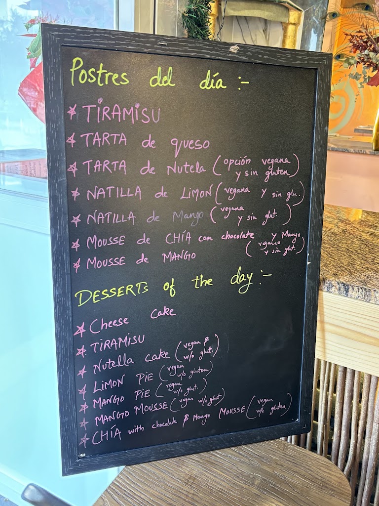 Lila Restaurant — Carta