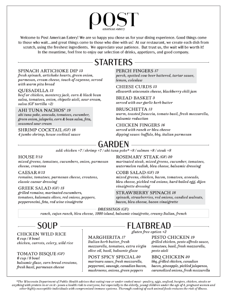  Post - American Eatery