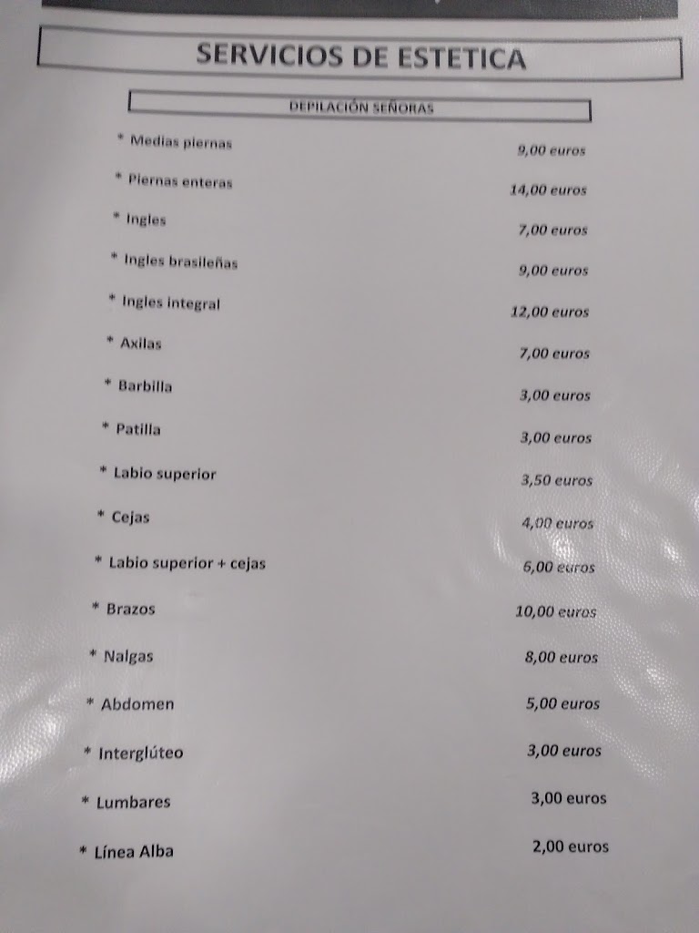 Piropos Peluquerias — Carta