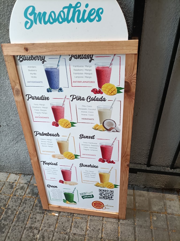 Bar Plaza cuatrovientos — Carta