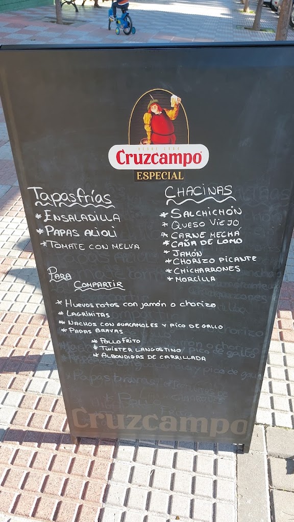 Bar El Rinconcito — Carta