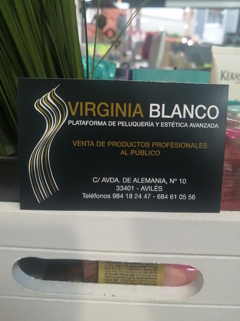 Virginia blanco plataforma de peluqueria y estetica avanzada