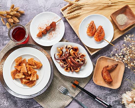 小藍餐車鮮味炸物 的照片