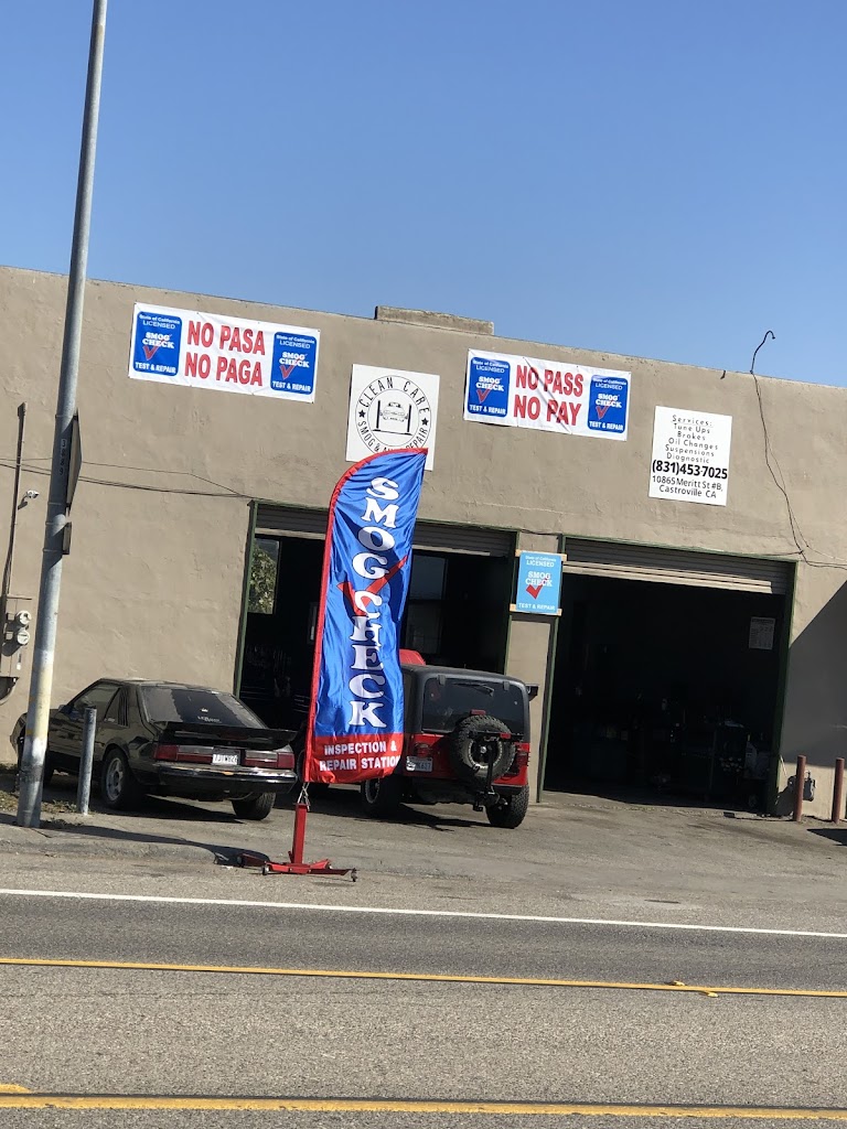 CLEAN CARE SMOG & REPAIR in Castroville