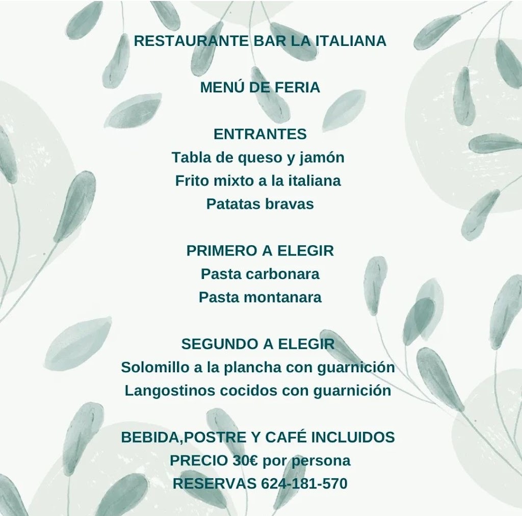 La Italiana — Carta