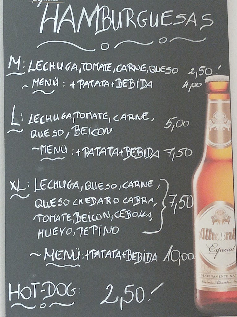 Desayunos de Monika — Carta