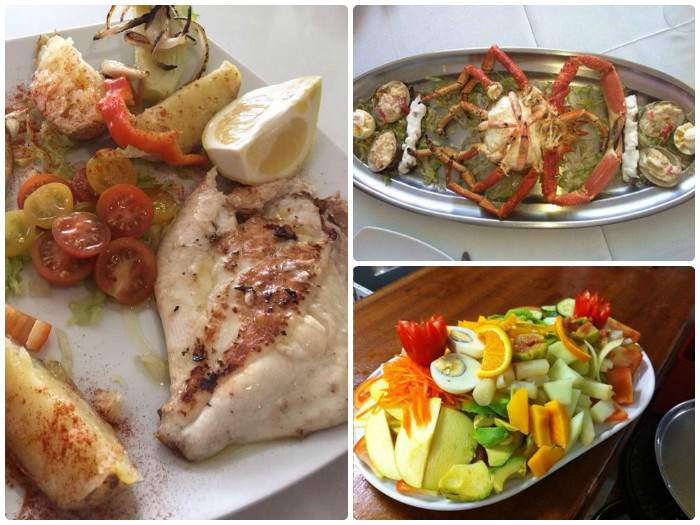 Restaurante La Ballena Azul — Comida y bebida