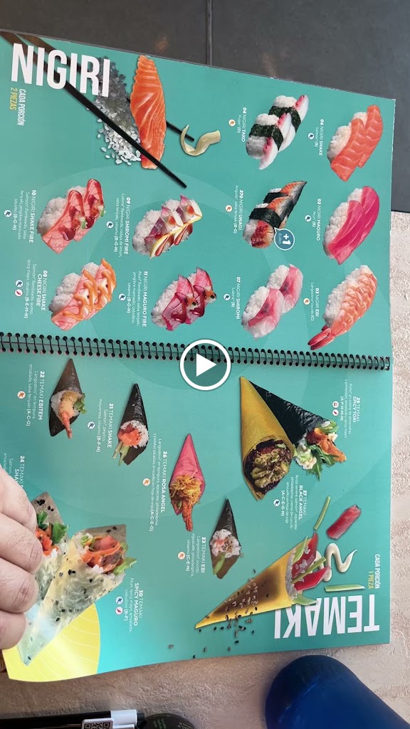 Sushiko Igualada — Carta