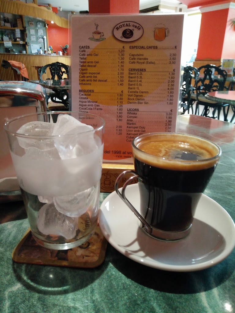 Royal Cafe — Carta