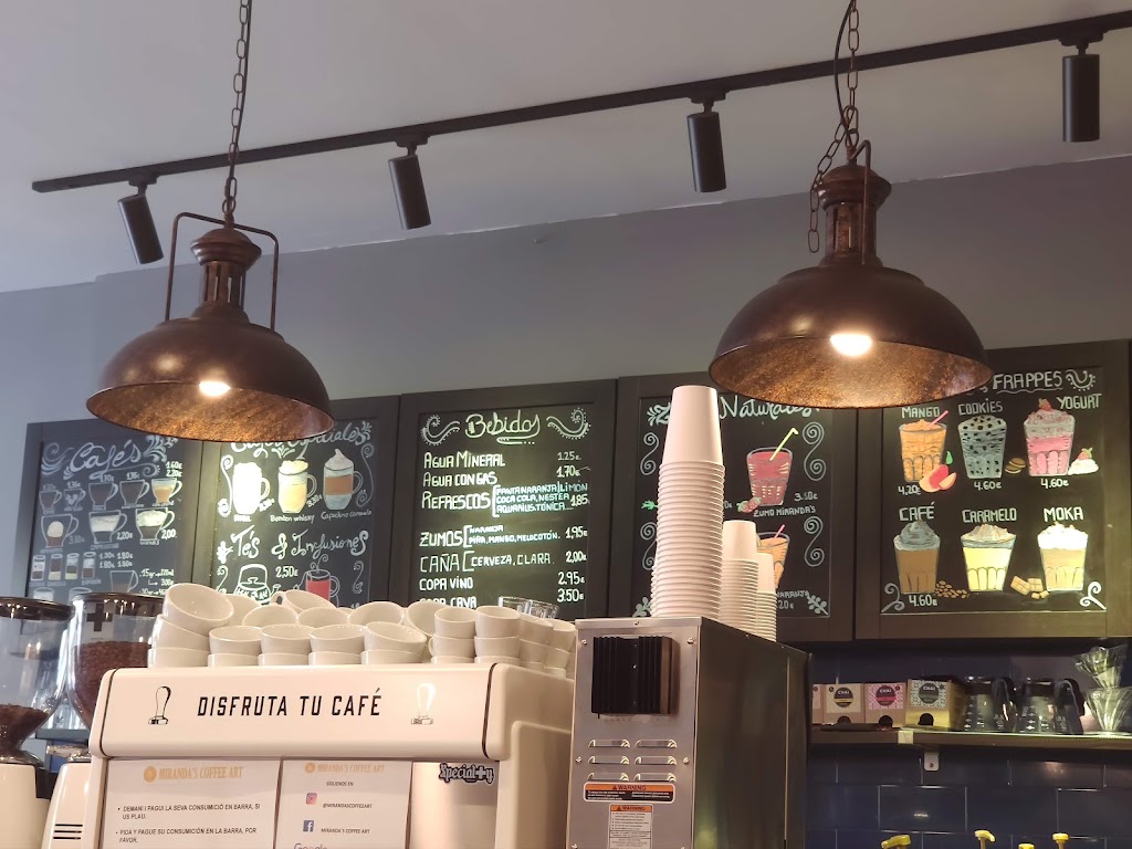 Miranda's coffee art — Carta