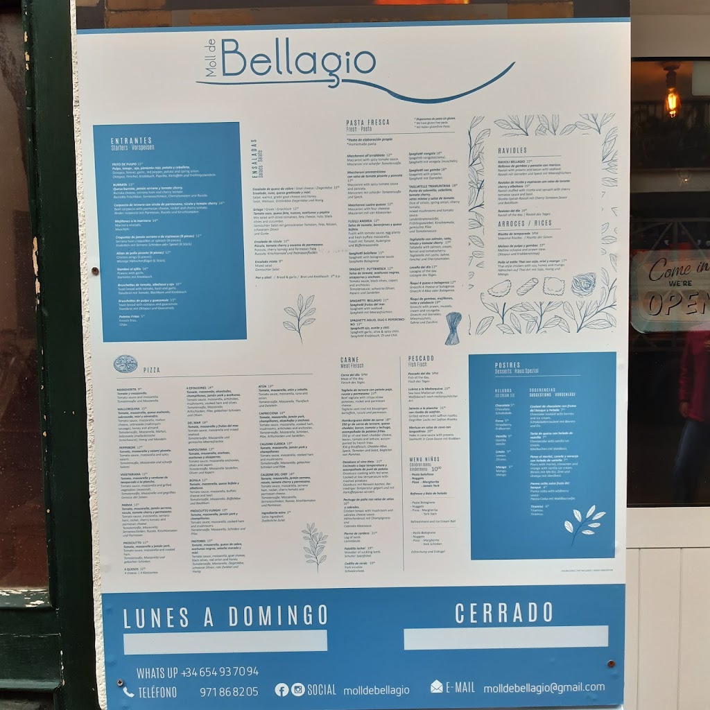 Moll de Bellagio — Mas recientes