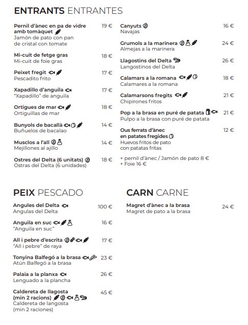 Cal Faiges — Carta